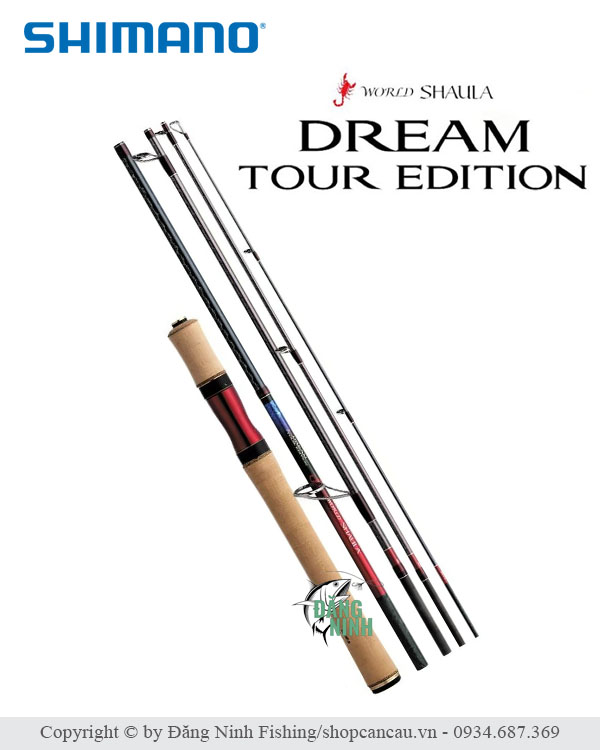 Cần lure du lịch Shimano World Shaula - Dream Tour Edition